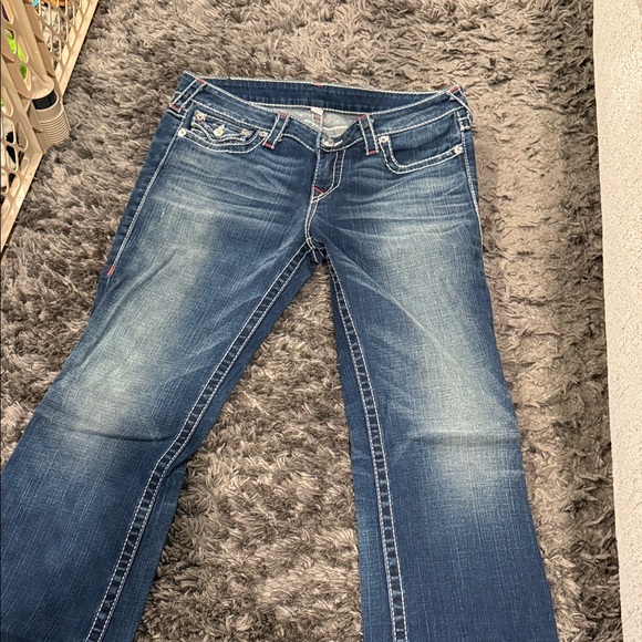 True Religion Women's Dark Blue Boot Cut Jeans - Picture 1 of 12